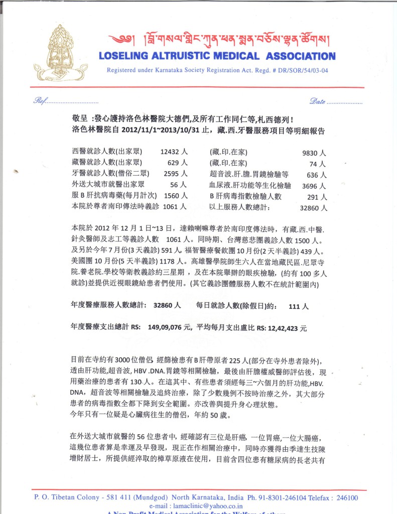 2013年醫療報告-1